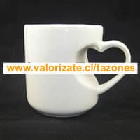 Tazón Mágico Blanco Corazón