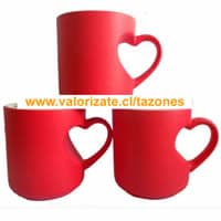 Tazón Mágico Rojo Aza Corazón